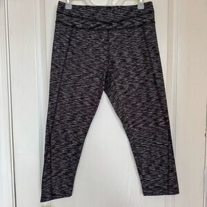 Gray Patterned Leggings